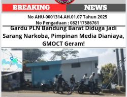 Gardu PLN Bandung Barat Diduga Jadi Sarang Narkoba, Pimpinan Media Dianiaya, GMOCT Geram!
