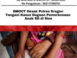 GMOCT Desak Polres Sragen Tangani Kasus Dugaan Pemerkosaan Anak SD di Sine