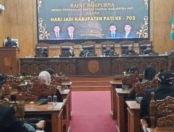 DPRD Pati Gelar Rapat Paripurna Memperingati Hari Jadi Kabupaten Pati Ke 702