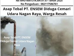 Asap Tebal PT. ENSEM Diduga Cemari Udara Nagan Raya, Warga Resah