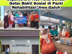 Ibu-Ibu Paguyuban Keluarga Sejahtera (PKS) Kota Bekasi Gelar Bakti Sosial di Panti Rehabilitasi Jiwa Galuh