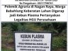 Polemik Agraria di Nagan Raya, Warga Babahlung Keberatan Lahan Digarap Jadi Kebun Plasma Pertanyakan Legalitas HGU Perusahaan