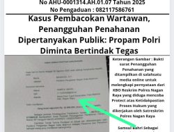 Kasus Pembacokan Wartawan, Penangguhan Penahanan Dipertanyakan Publik: Propam Polri Diminta Bertindak Tegas