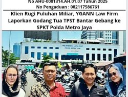 Klien Rugi Puluhan Miliar, YGANN Law Firm Laporkan Godang Tua TPST Bantar Gebang ke SPKT Polda Metro Jaya