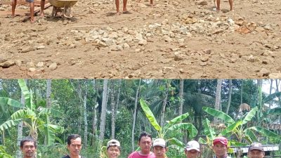 Gotong Royong Wujudkan Sarana Olahraga, Pembangunan Lapangan Voli di Patimuan Butuh Uluran Tangan