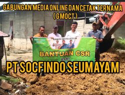 PT Socfindo Seumanyam Wujudkan Kepedulian Sosial: Bersama Warga Atasi Banjir di Desa Simpang Deli Gampong
