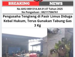 Pengusaha Tengteng di Pasir Limus Diduga Kebal Hukum, Terus Gunakan Tabung Gas 3 Kg