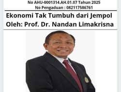 Ekonomi Tak Tumbuh dari Jempol