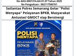 Satlantas Polres Semarang Gelar “Polisi Menyapa” Pelayanan BPKB, Masyarakat Antusias! GMOCT siap Bersinergi