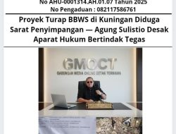 Proyek Turap BBWS di Kuningan Diduga Sarat Penyimpangan — Agung Sulistio Desak Aparat Hukum Bertindak Tegas