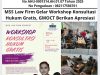 MSS Law Firm Gelar Workshop Konsultasi Hukum Gratis, GMOCT Berikan Apresiasi