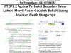 PT SPS 2 Agrina Terbukti Bersalah Bakar Lahan, Merril Yasar Geuchik Babah Lueng Abaikan Nasib Warga nya