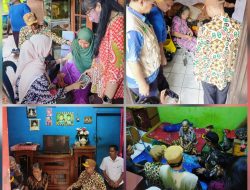 Kunjungi Warga Kurang Mampu, Lurah Kotabaru Laksanakan Pemeriksaan Kesehatan di RT 006 RW 001