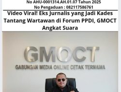 Video Viral! Eks Jurnalis yang Jadi Kades Tantang Wartawan di Forum PPDI, GMOCT Angkat Suara