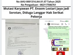 Mutasi Karyawan PT. Ensem Lestari Jaya Jadi Sorotan, Diduga Langgar Hak Serikat Pekerja