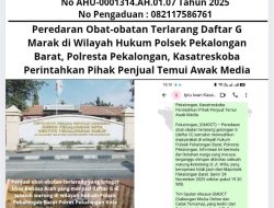 Peredaran Obat-obatan Terlarang Daftar G Marak di Wilayah Hukum Polsek Pekalongan Barat, Polresta Pekalongan, Kasatreskoba Perintahkan Pihak Penjual Temui Awak Media
