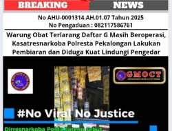 Warung Obat Terlarang Daftar G Masih Beroperasi, Kasatresnarkoba Polresta Pekalongan Lakukan Pembiaran dan Diduga Kuat Lindungi Pengedar