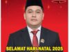 Ketua DPRD Kabupaten Pati Mengucapkan Selamat Hari Natal 2025 dan Tahun Baru 2026
