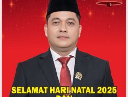 Ketua DPRD Kabupaten Pati Mengucapkan Selamat Hari Natal 2025 dan Tahun Baru 2026