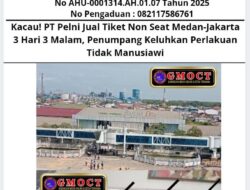 Kacau! PT Pelni Jual Tiket Non Seat Medan-Jakarta 3 Hari 3 Malam, Penumpang Keluhkan Perlakuan Tidak Manusiawi