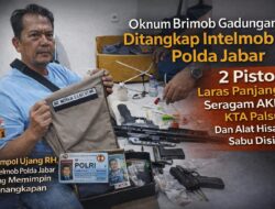 Oknum Brimob Gadungan Intimidasi Kades Bantar Panjang, Ditangkap Intelmob Polda Jabar