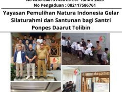 Yayasan Pemulihan Natura Indonesia Gelar Silaturahmi dan Santunan bagi Santri Ponpes Daarut Tolibin