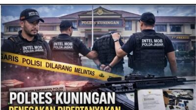 Catut Kapolri, Gunakan KTA AKP Palsu dan Softgun, Dugaan Penyalahgunaan Atribut Polri dan Dokumen Palsu di Kuningan Disorot Serius