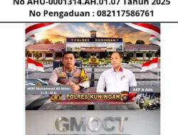 Kapolres Kuningan melalui Kasatreskrim: “Senin Akan Kami Gelar Press Conference, Satu Sudah Kami Tahan, Lainnya Sedang Dalam Pengembangan”