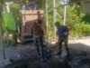 Bekerja Gotong Royong, Satgas TMMD Ke-127 Nagan Raya Bangun Bak Penampungan Air Bersih Sebagai Prioritas