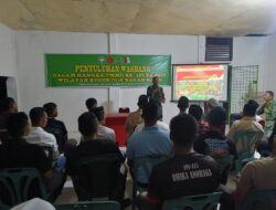 Satgas TMMD Kodim 0116/Nagan Raya Gelar Penyuluhan Wawasan Kebangsaan