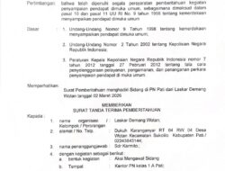 Laskar Demang Wotan Siap Kawal Sidang, Setelah Resmi Kantongi STTP dari Polresta Pati