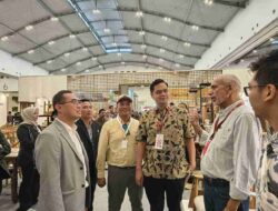 HIMKI Jepara Raya Sambut Antusias Kedatangan Bupati di Stand Paviliun Jepara IFEX 2026