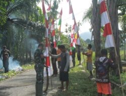 Mentari Pagi Mengawali Apel Satgas TMMD Ke-127 Kodim 0116/Nagan Raya