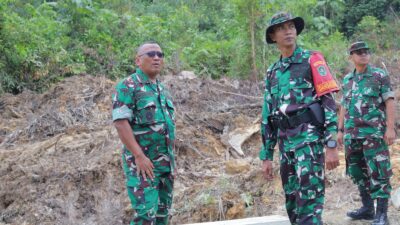 Usai Penutupan TMMD, Kapok Sahli Kodam IM Tinjau Langsung Hasil Pembangunan