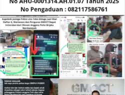 TERUNGKAP! Dugaan Intimidasi Wartawan dan Pemakaian Sabu oleh Bripka Nurdiansyah, Provost Polres Bogor Undang Kadiv Investigasi GMOCT Minta Keterangan