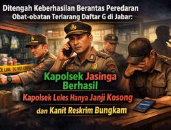 Ditengah Keberhasilan Berantas Peredaran Obat-obatan Terlarang Daftar G di Jabar: Kapolsek Jasinga Berhasil, Kapolsek Leles Hanya Janji Kosong dan Kanit Reskrim Bungkam