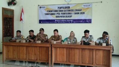 BPN Cilacap Gelar Sosialisasi PTSL-Terintegrasi di Desa Tambaksari