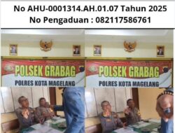 Panas! Jurnalis Ditolak dan Diteriaki Aparat Polsek Grabag: “KTA Buat Beginian Mah di Mana Saja Bisa!” – Kasus Ratusan Juta Menggantung, Pelaku Santai