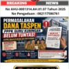 Klaim Penyelesaian Dana Taspen PPPK Kuningan Terbukti Palsu, PT Taspen Tegaskan Masih Ada Tunggakan