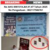 Peresmian Dapur SPPG Pradipta 1 Cimenyan Penuh Tanda Tanya: Tak Berizin, Tata Letak Foto Salah, Akses Media Dihalangi