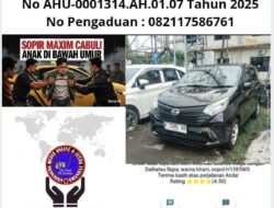 Biadab! Sopir Taksi Maxim Cabuli Penumpang di Bawah Umur, Ditangkap Warga & Dijerat Pasal Berat
