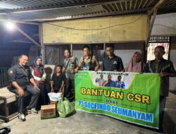 Kepedulian PT Socfindo Kebun Seumanyam Tuai Apresiasi Dua Keuchik, Bantuan CSR Dinilai Hadirkan Harapan bagi Warga Ring 1