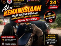Teladan Kemanusiaan: Agung Sulistio Sigap Selamatkan Pelajar Korban Kecelakaan, Puskesmas Tutup Justru Tak Halangi Pertolongan