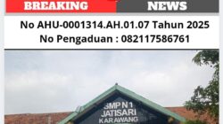 Anggota Komite SMPN 1 Jatisari Diduga Rendahkan Wartawan Senior Almarhum, Sikap Kepala Sekolah Menuai Kritik