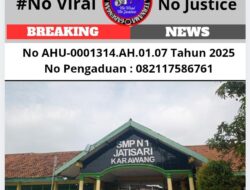 Anggota Komite SMPN 1 Jatisari Diduga Rendahkan Wartawan Senior Almarhum, Sikap Kepala Sekolah Menuai Kritik