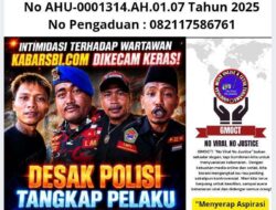 Intimidasi Wartawan KabarSBI: Agung Sulistio Desak Polres Kuningan Tangkap Pelaku & Bongkar Aktor Intelektualnya