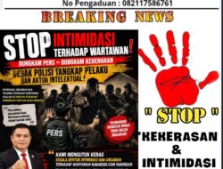 Ketua DPD MADAS DKI Jakarta H. Achmad Nur Kutuk Keras Teror terhadap Wartawan KabarSBI.com, Desak Polisi Tangkap Aktor Intelektual di Balik Intimidasi