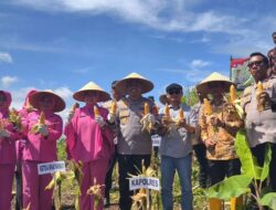 Sambut Hari Bhayangkara Ke 80, Polres Pangandaran Dukung Lomba Ketahanan Pangan Polda Jabar