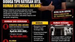Modus Investasi Bodong ASG/BPK, Dewa Aldo Serena Warga Plamongan Sari Diduga Tipu Ratusan Juta, Rumah Ditinggal Hilang