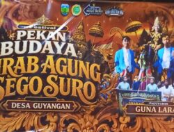 Pekan Budaya Kirab Agung Sego Suro Perpaduan Budaya dan Religi Kembali Digelar di Guyangan Jepara